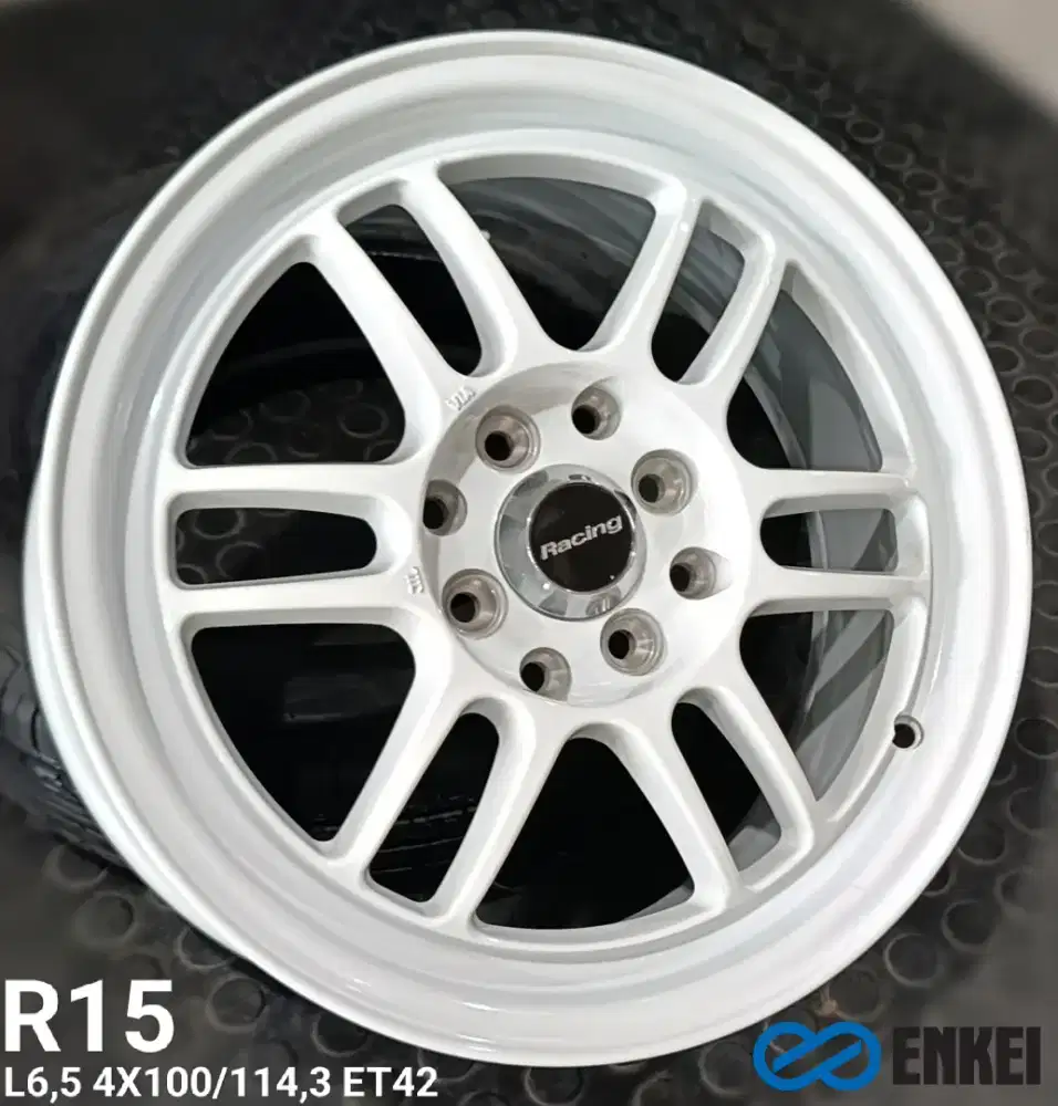 Jual velg te37 r15 4x100 4x114,3 agya avanza xenia livina brio dll
