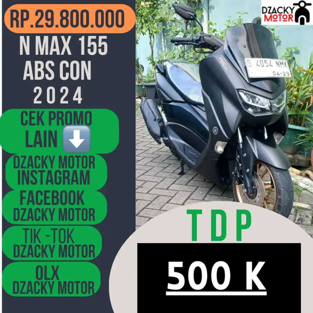 N MAX 155 CONNECT ABS 2024 SECOND BERKUALITAS DP PROMO