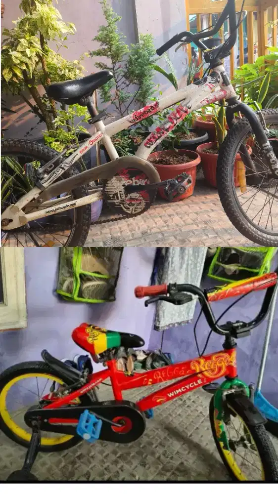 Sepeda Wyclce Merah Putih