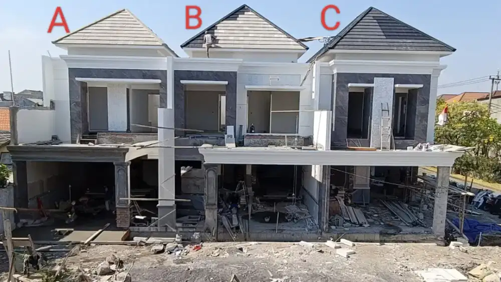 Dijual 3unit rumah araya 2 American classic