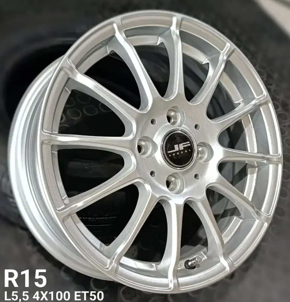 Jual velg te37 r15 4x100 4x114,3 agya avanza xenia livina brio dll