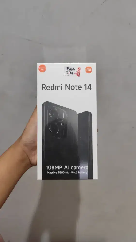 PROMO REDMI NOTE 14 8/128 NEW SEGEL GARANSI