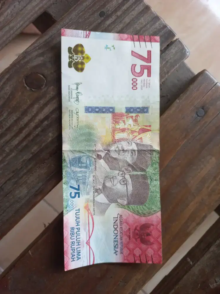 Jual Uang Edisi 75.000