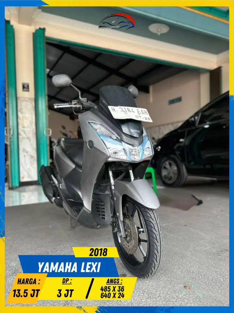 YAMAHA LEXI 2018 MESIN DIJAMIN AMAN HIKMAH MOTOR KEPUH