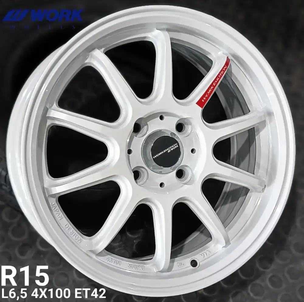 Jual velg te37 r15 4x100 4x114,3 agya avanza xenia livina brio dll
