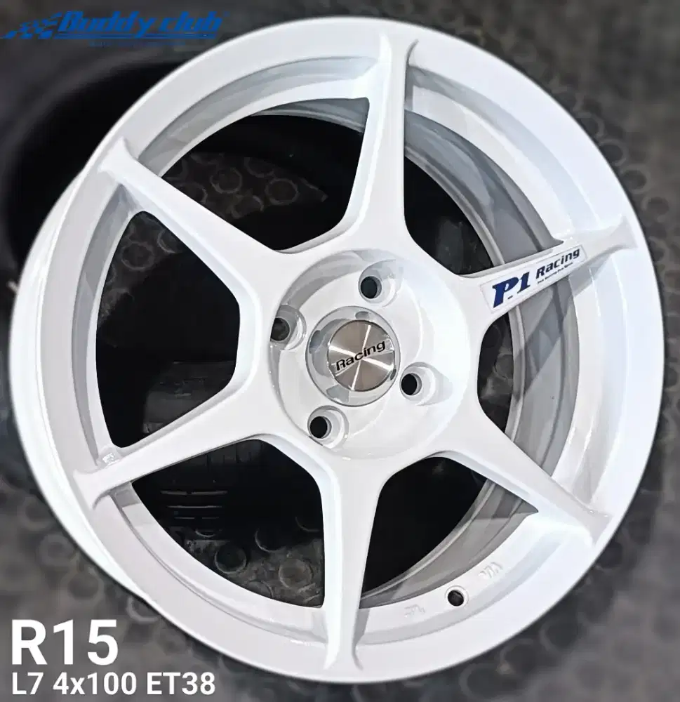 Jual velg te37 r15 4x100 4x114,3 agya avanza xenia livina brio dll