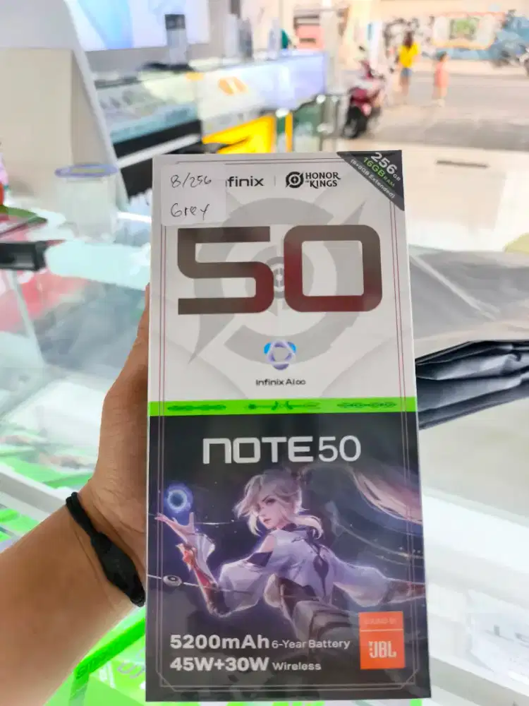 INFINIX NOTE 50 8/256 SEGEL PABRIK GARANSI RESMI