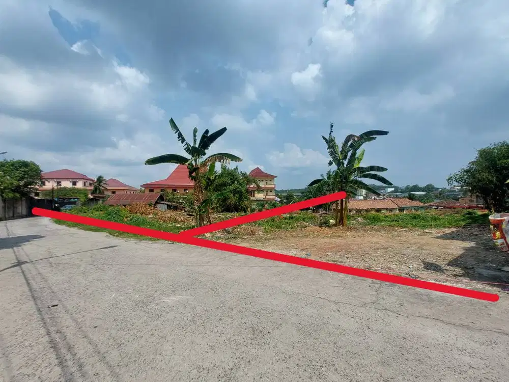 Tanah kosong Sukabangun cocok bangun Kost