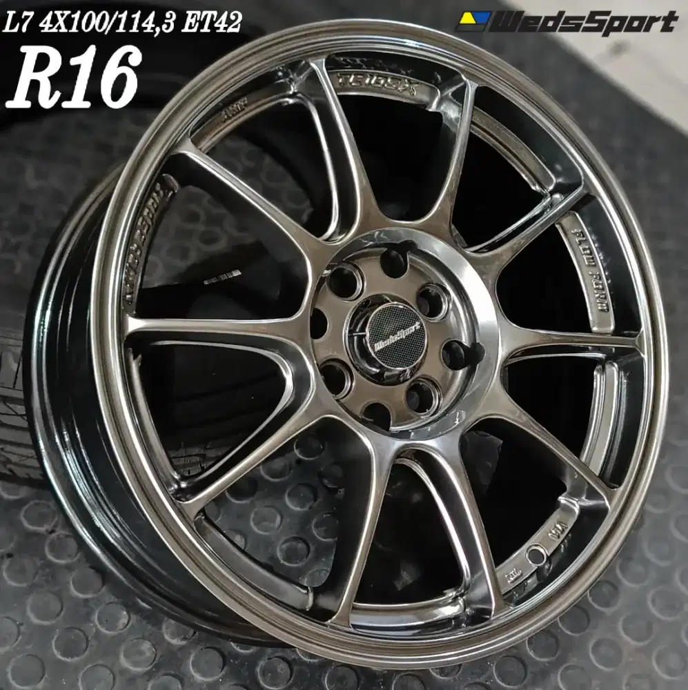 Jual velg tc105 r16 4x100 4x114,3 avanza xenia livina jazz yaris dll