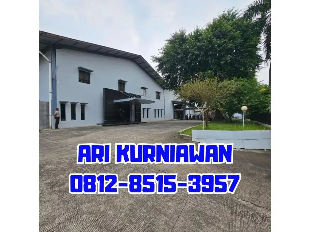 TAMAN TEKNO 5910M HANYA 100M NEGO KERAS! Kawasan industri ROW Jalan Besar