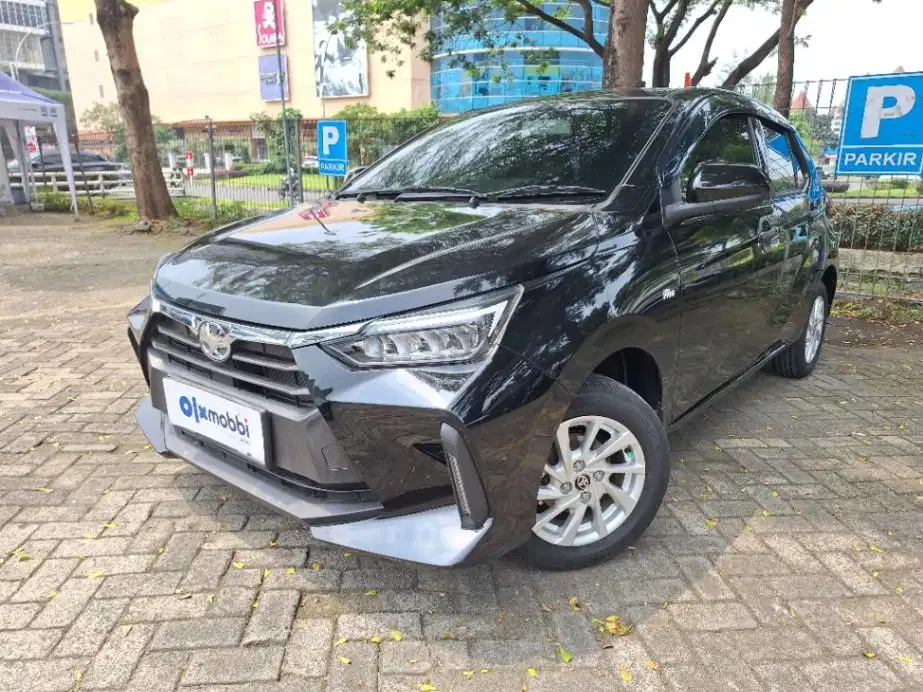 Like New TDP 7JT Toyota Agya 1.2 G Bensin-MT 2024 Hitam