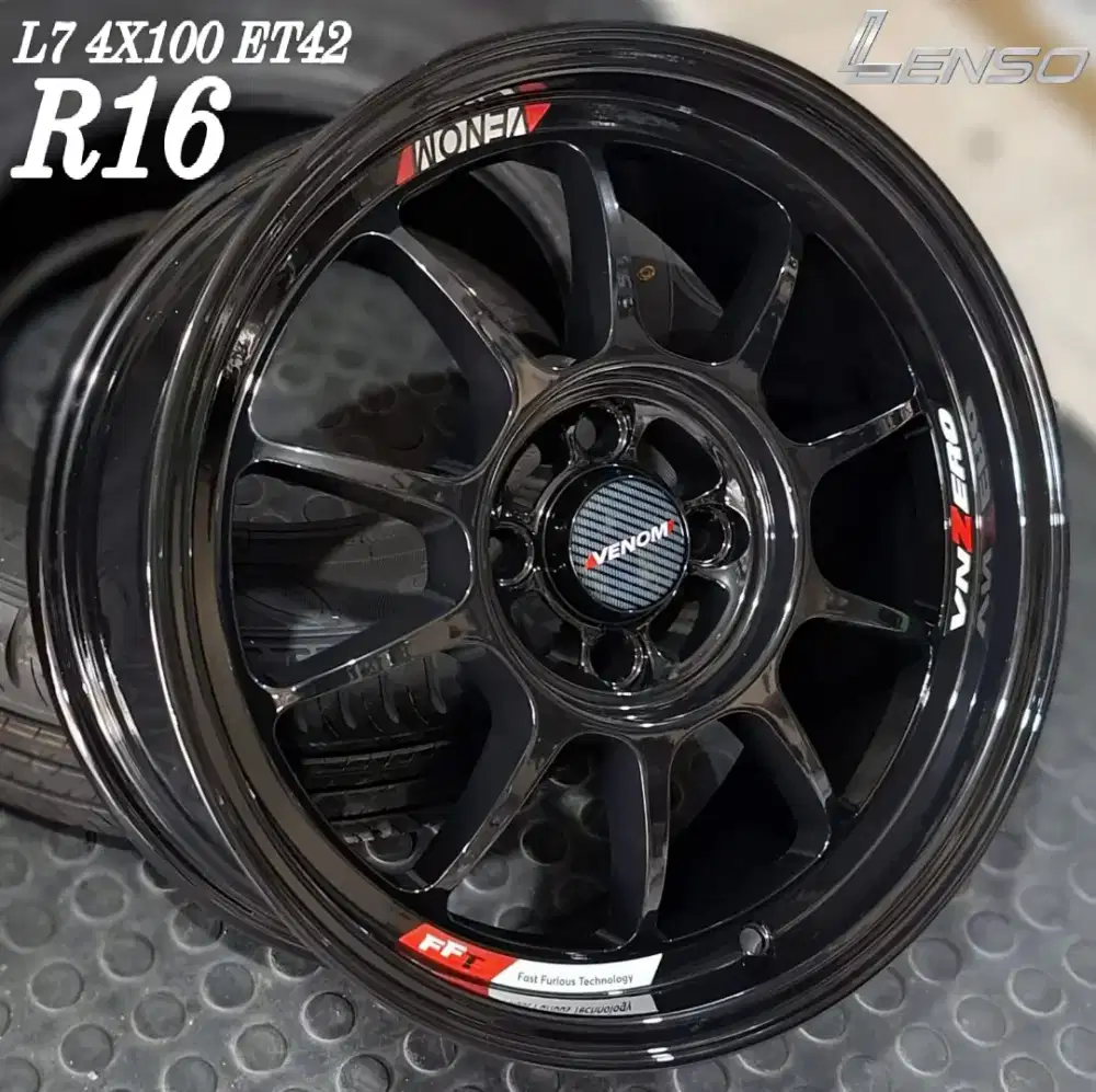 Jual velg tc105 r16 4x100 4x114,3 avanza xenia livina jazz yaris dll