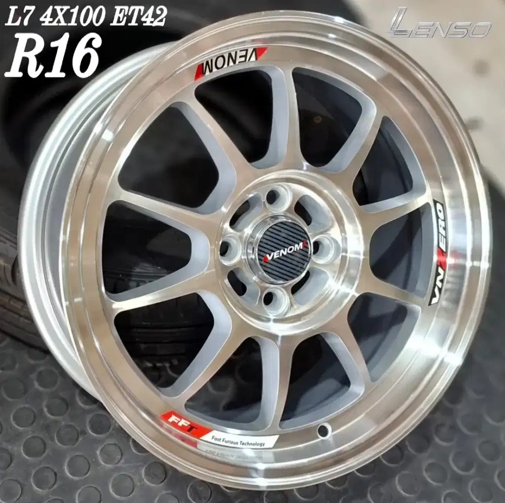Jual velg tc105 r16 4x100 4x114,3 avanza xenia livina jazz yaris dll