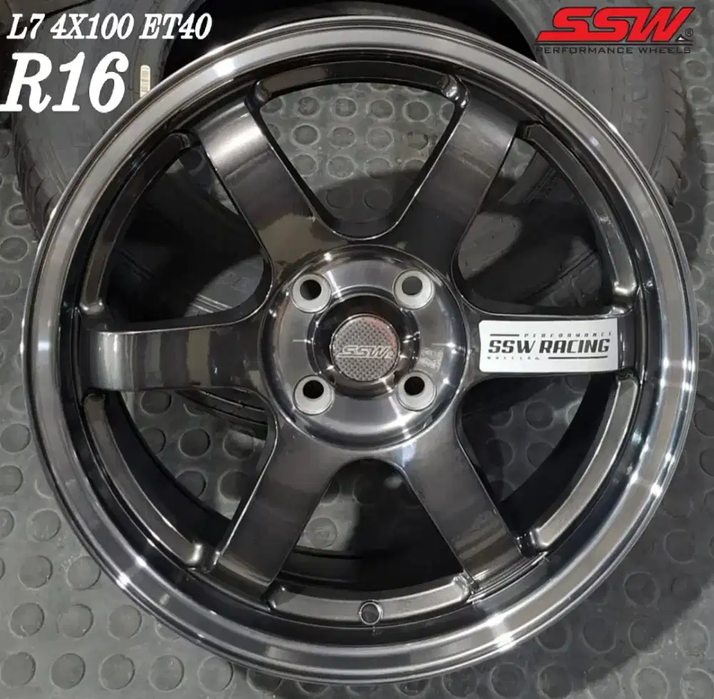 Jual velg tc105 r16 4x100 4x114,3 avanza xenia livina jazz yaris dll