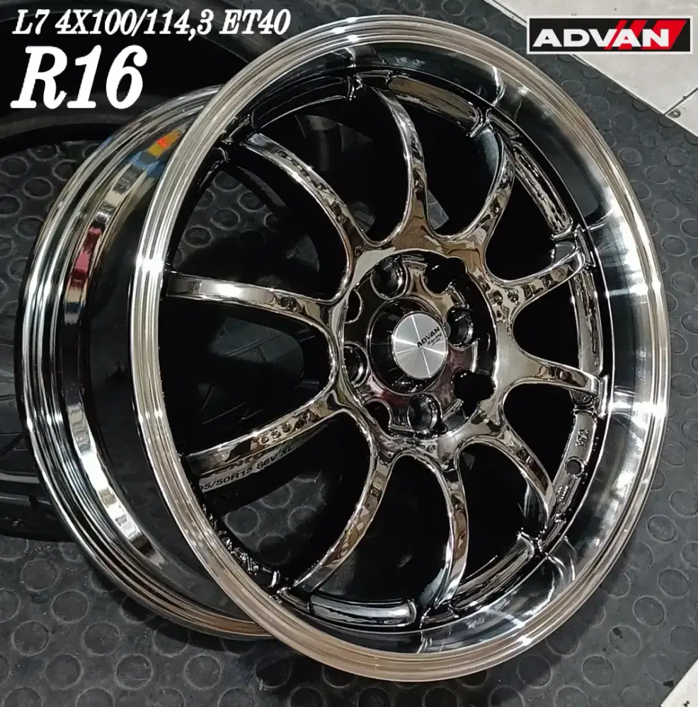 Jual velg tc105 r16 4x100 4x114,3 avanza xenia livina jazz yaris dll