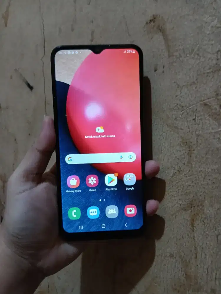Samsung A02s ram 4/64 Nominus lecet pemakaian wajar nokendala