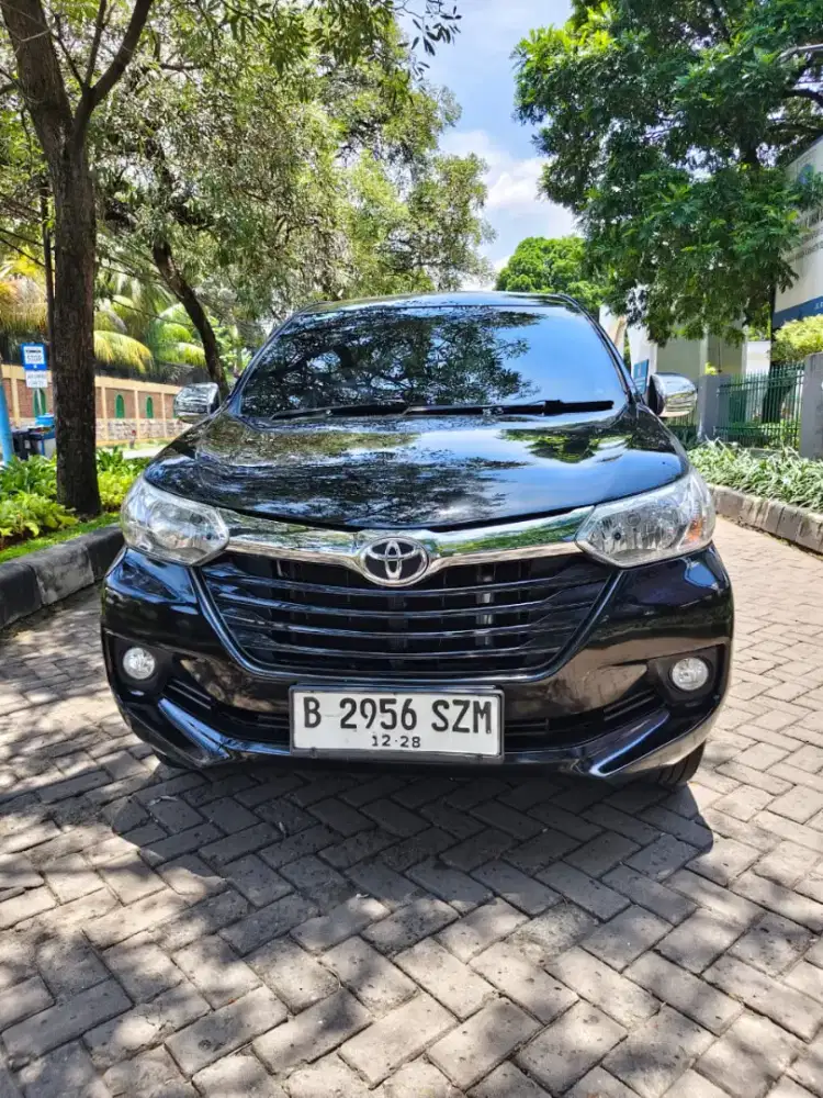 Avanza G manual tahun 2017 warna Hitam