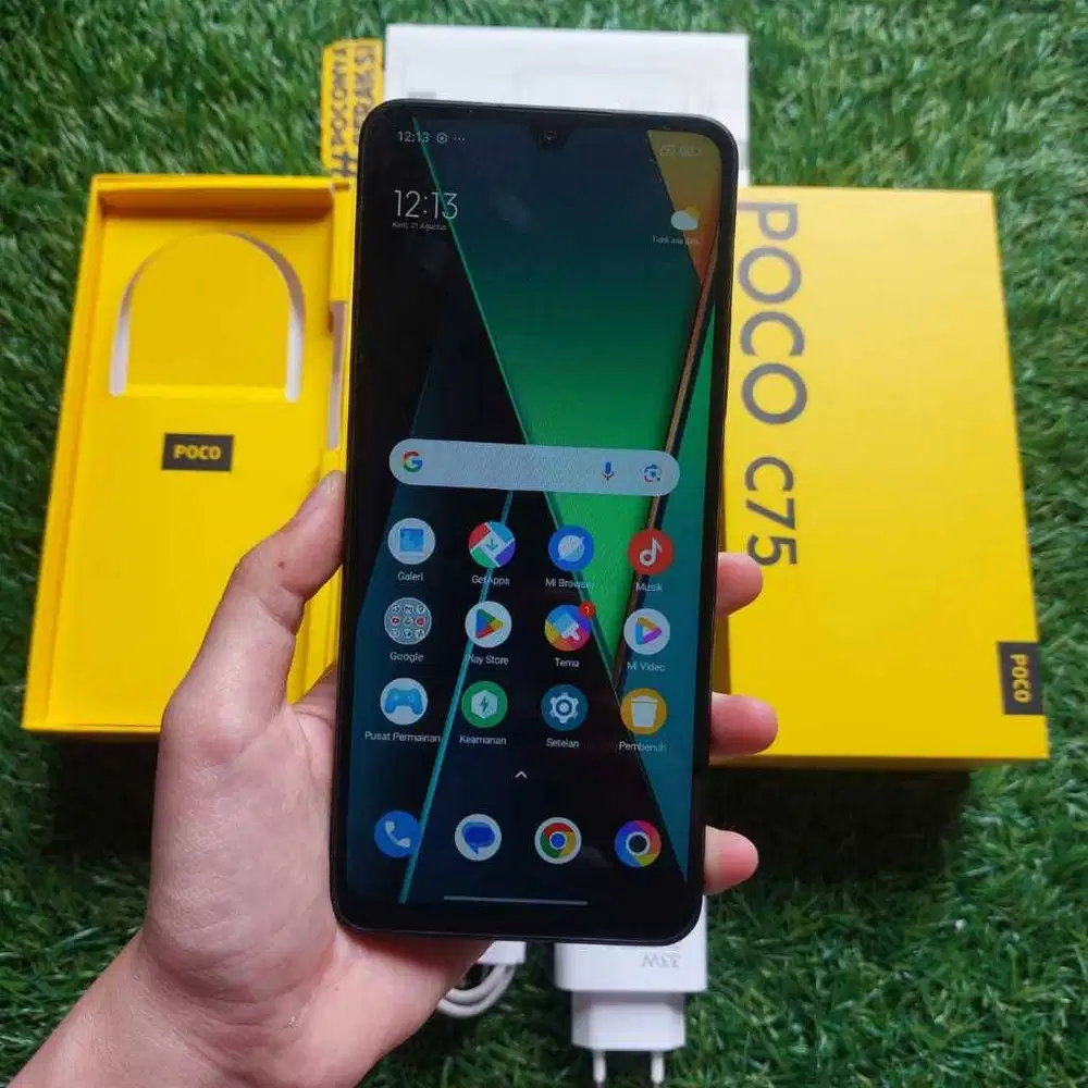 Xiaomi Poco C75 (6/128) Android 15 Fullset Mulus