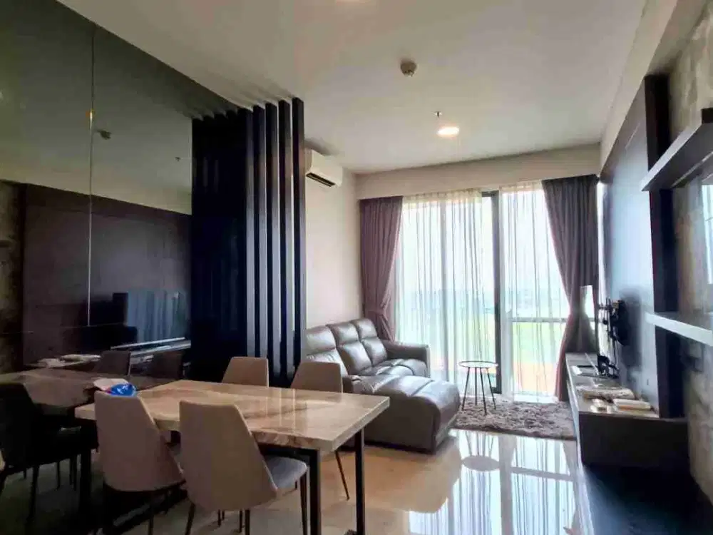 disewakan apartemen premium full furnish di marigold navapark bsd