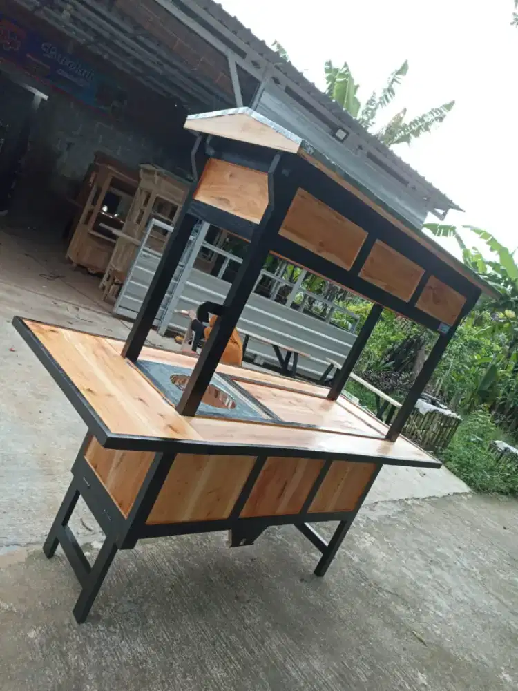 Jual Gerobak Angkringan, Bakso, Mie Ayam, Bubur, Sate, Soto, Pecel dll