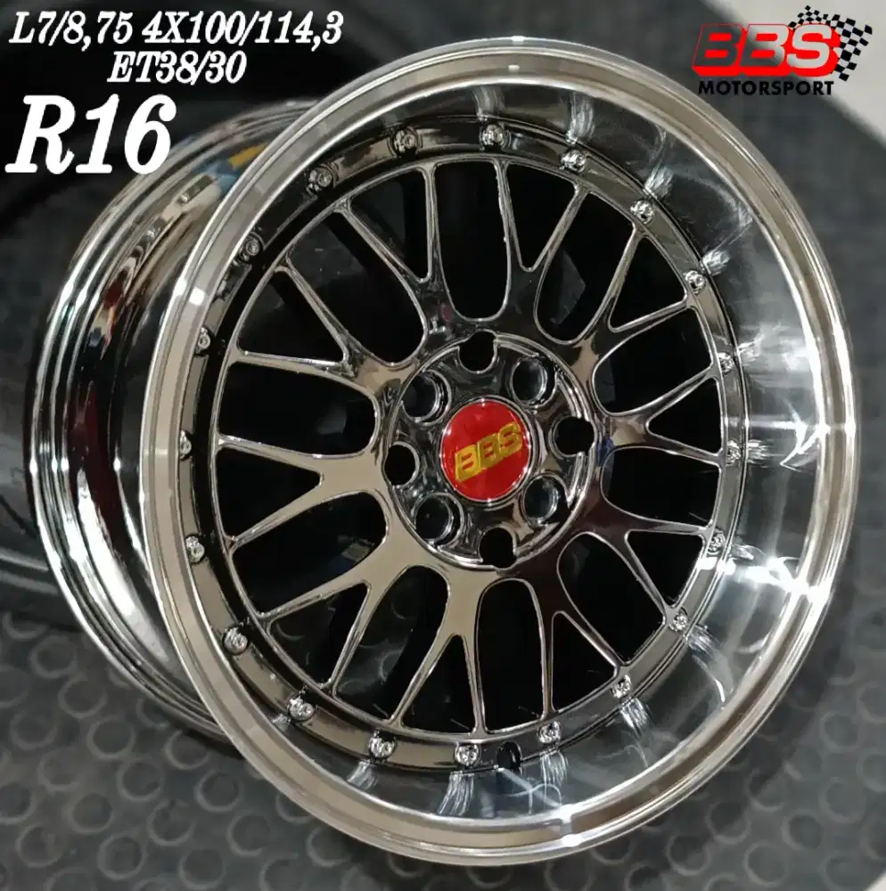 Jual velg tc105 r16 4x100 4x114,3 avanza xenia livina jazz yaris dll