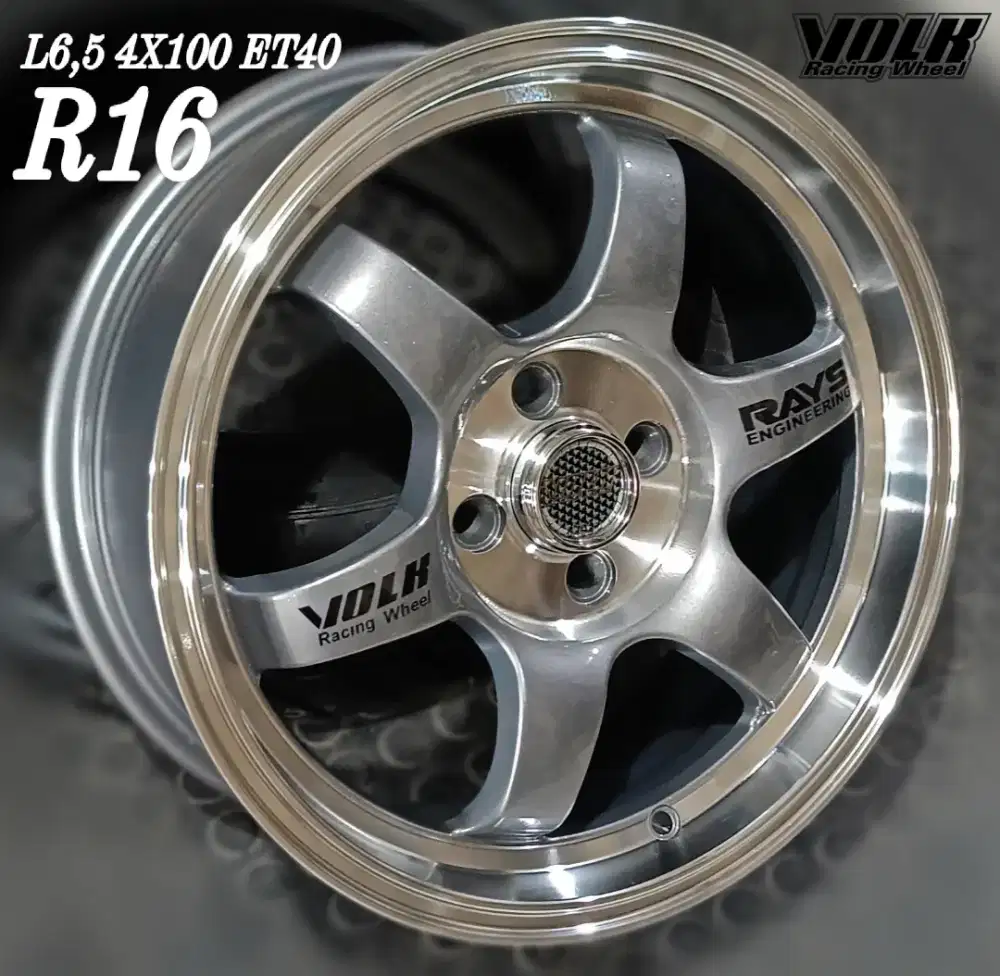 Jual velg tc105 r16 4x100 4x114,3 avanza xenia livina jazz yaris dll