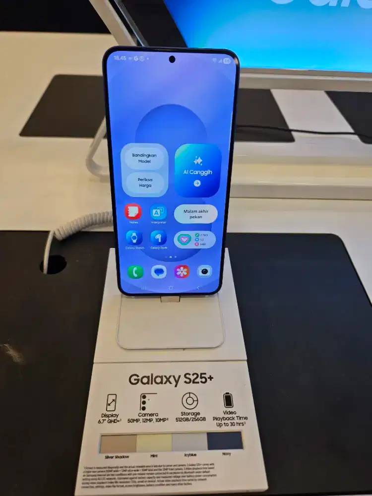 NEW SAMSUNG GALAXY S25+ RAM 12/256 GB DAN 12/512GB