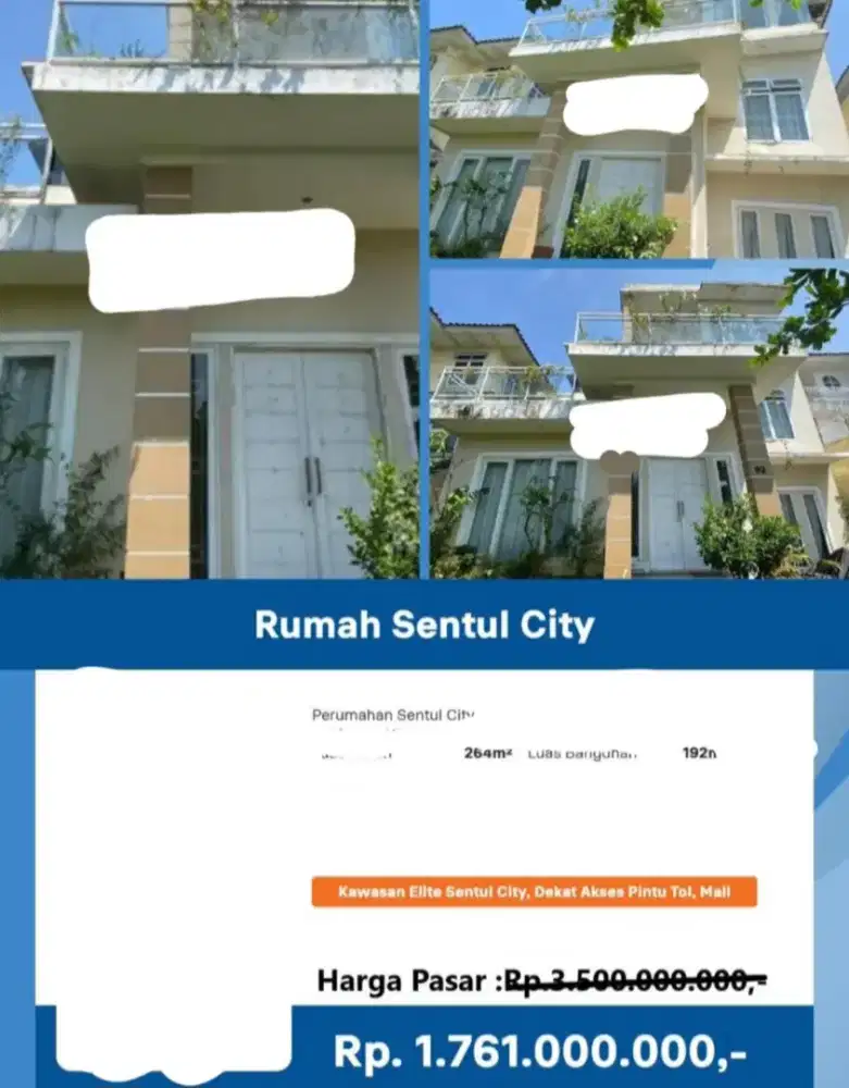Dijual Rumah Siap Huni Sentul City