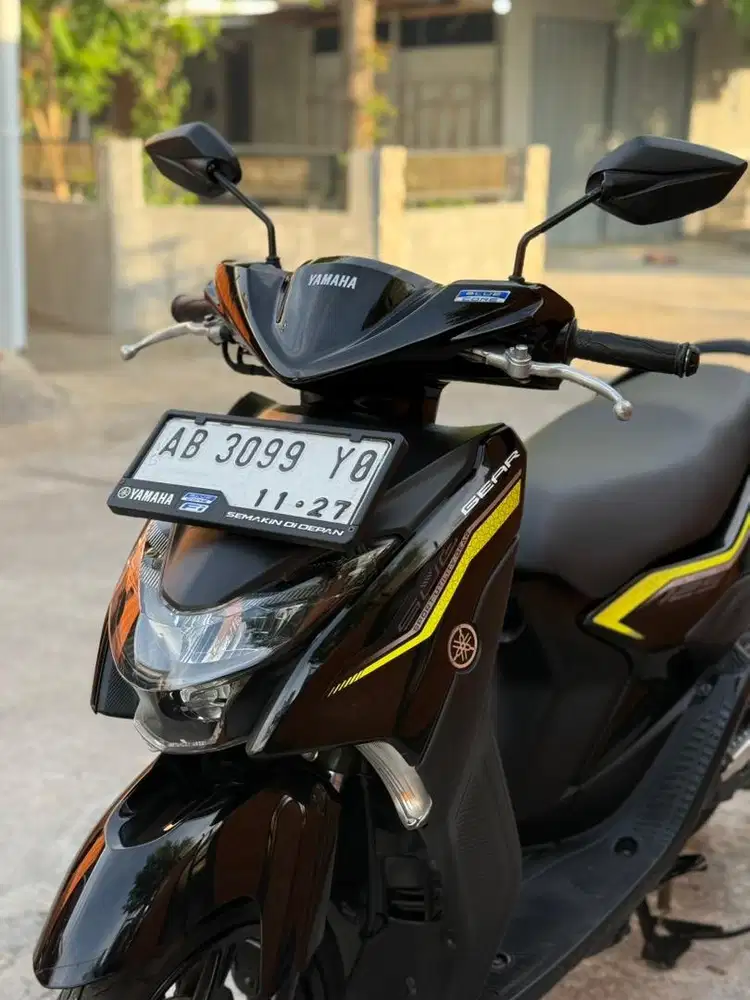 Yamaha gear 2022 km 11 rbuan pajak on