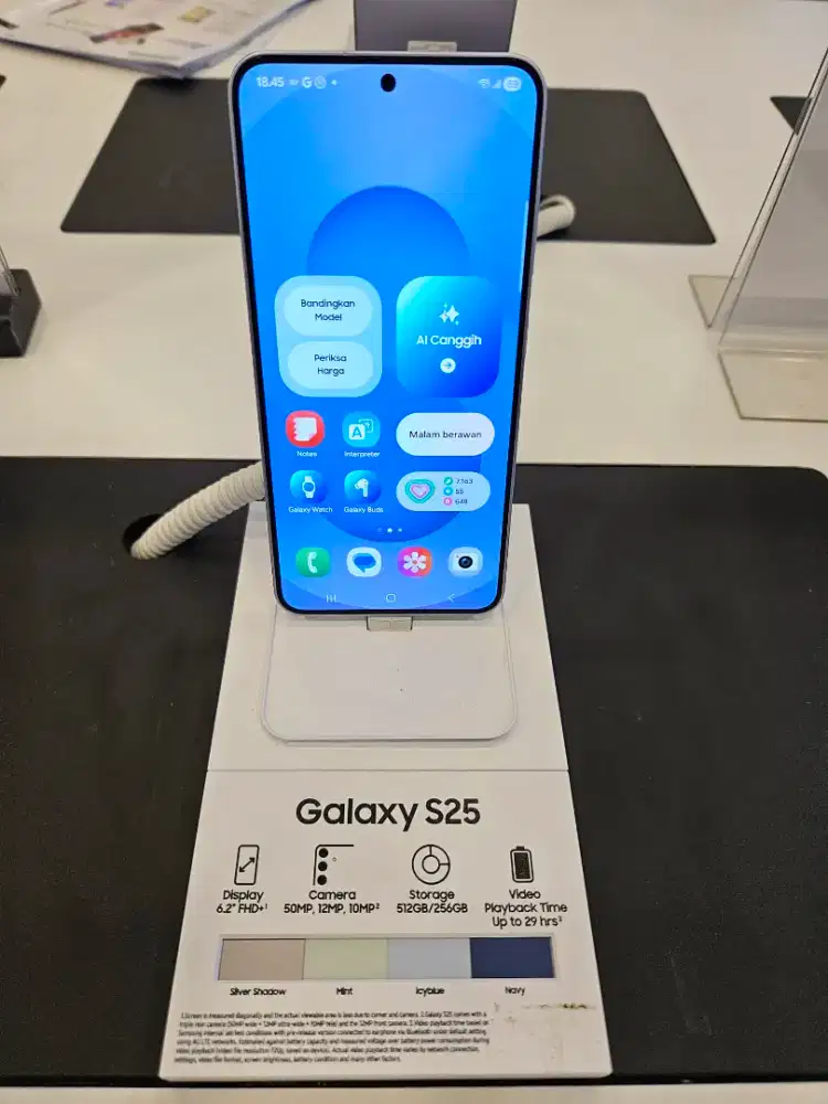 NEW SAMSUNG GALAXY S25 RAM 12/256GB DAN 12/512GB