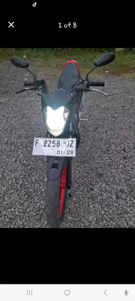 Suzuki Satria FU 2013 electric starter