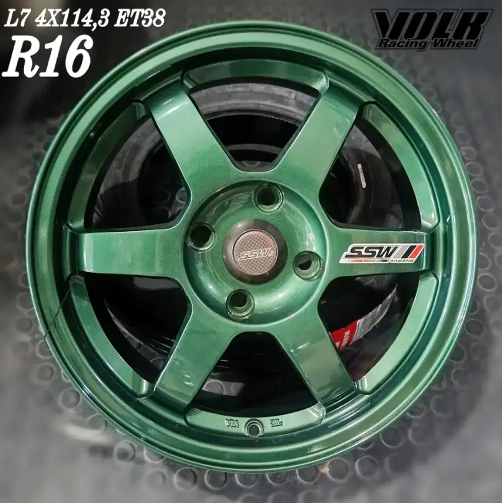 Jual velg tc105 r16 4x100 4x114,3 avanza xenia livina jazz yaris dll