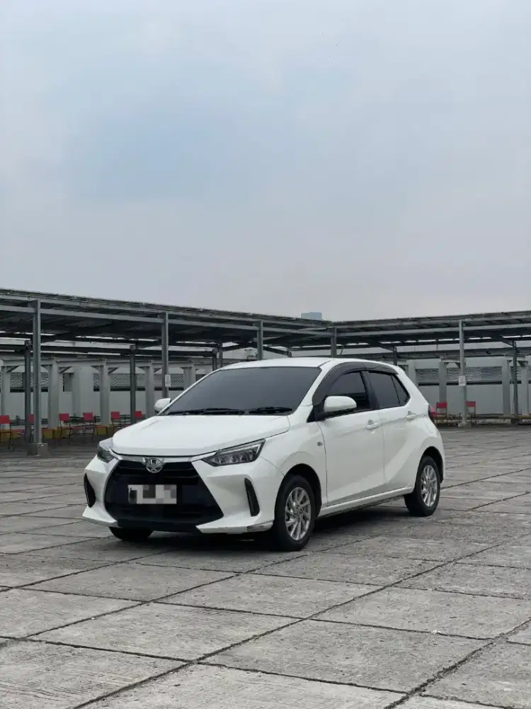 LOW KM35RB! Toyota Agya 1.2 G CVT 2023 PUTIH MATIC