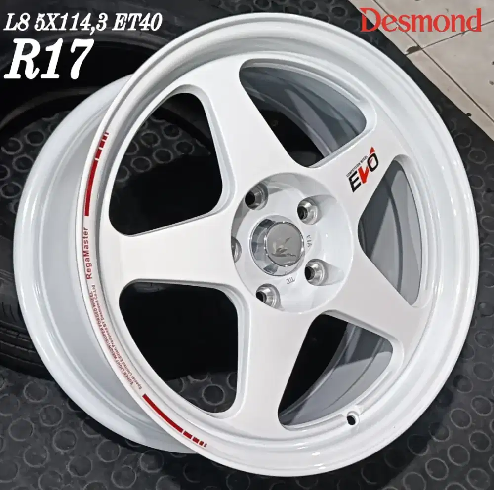 Jual velg spoons r17 5x114,3