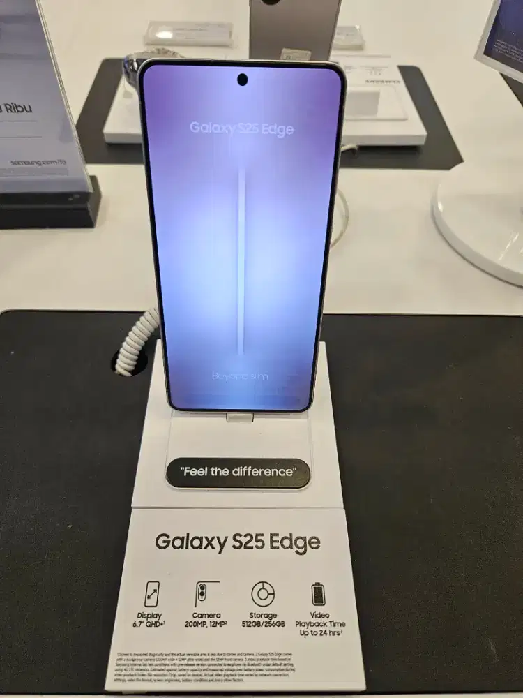 NEW SAMSUNG GALAXY S25 Edge RAM 12/256GB DAN 12/512GB