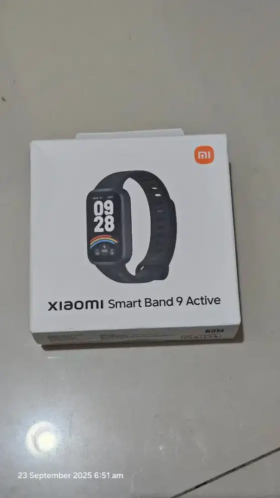 XIAOMI BAND 9 ACTIVE BLACK (BNIB)