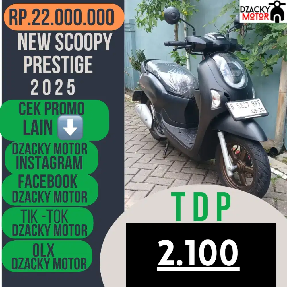 SCOOPY PRESTIGE 2025 SECOND LIKE NEW