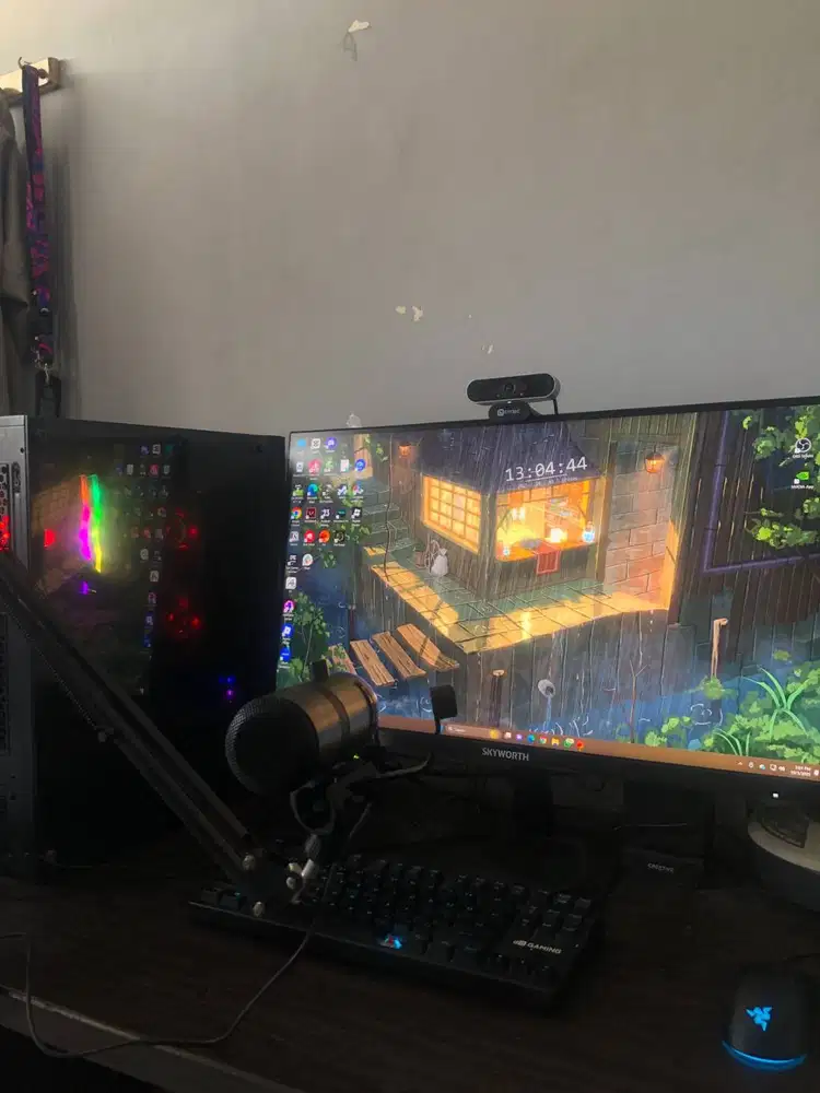 Dijual cepat PC Gaming 1 set i7gen9 RTX2060 + Monitor dll