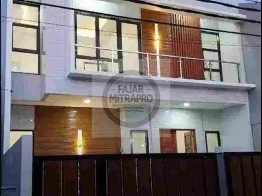 rumah modern minimalis di Bintara