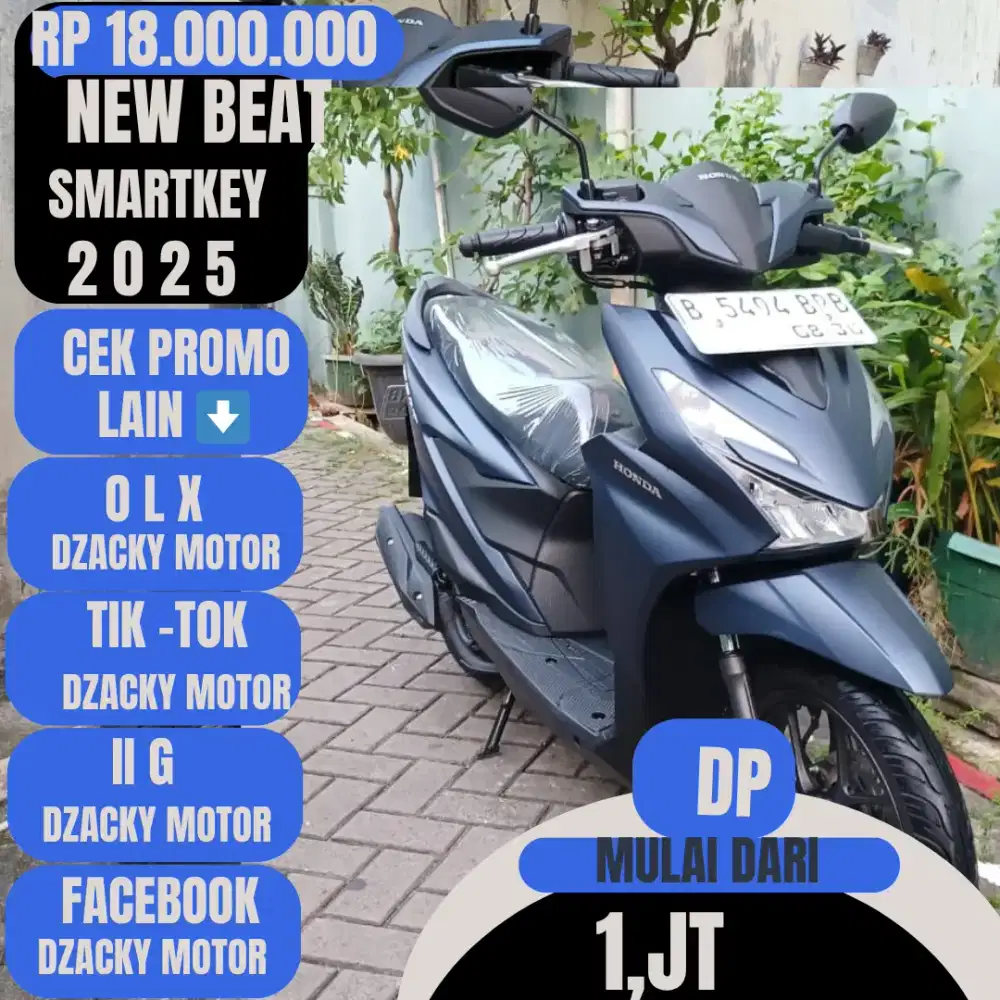 NEW BEAT SMARTKEY 2025 SECOND LIKE NEW