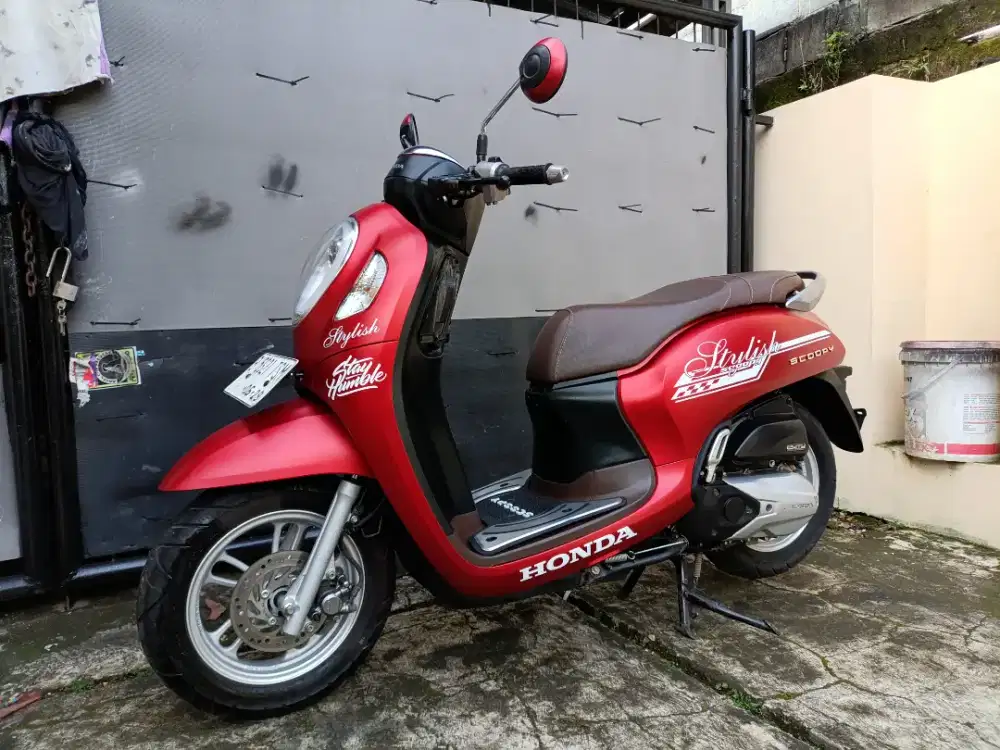 New Scoopy Keyless Th 2024 (Pajak Juni 2026) Tahun depan