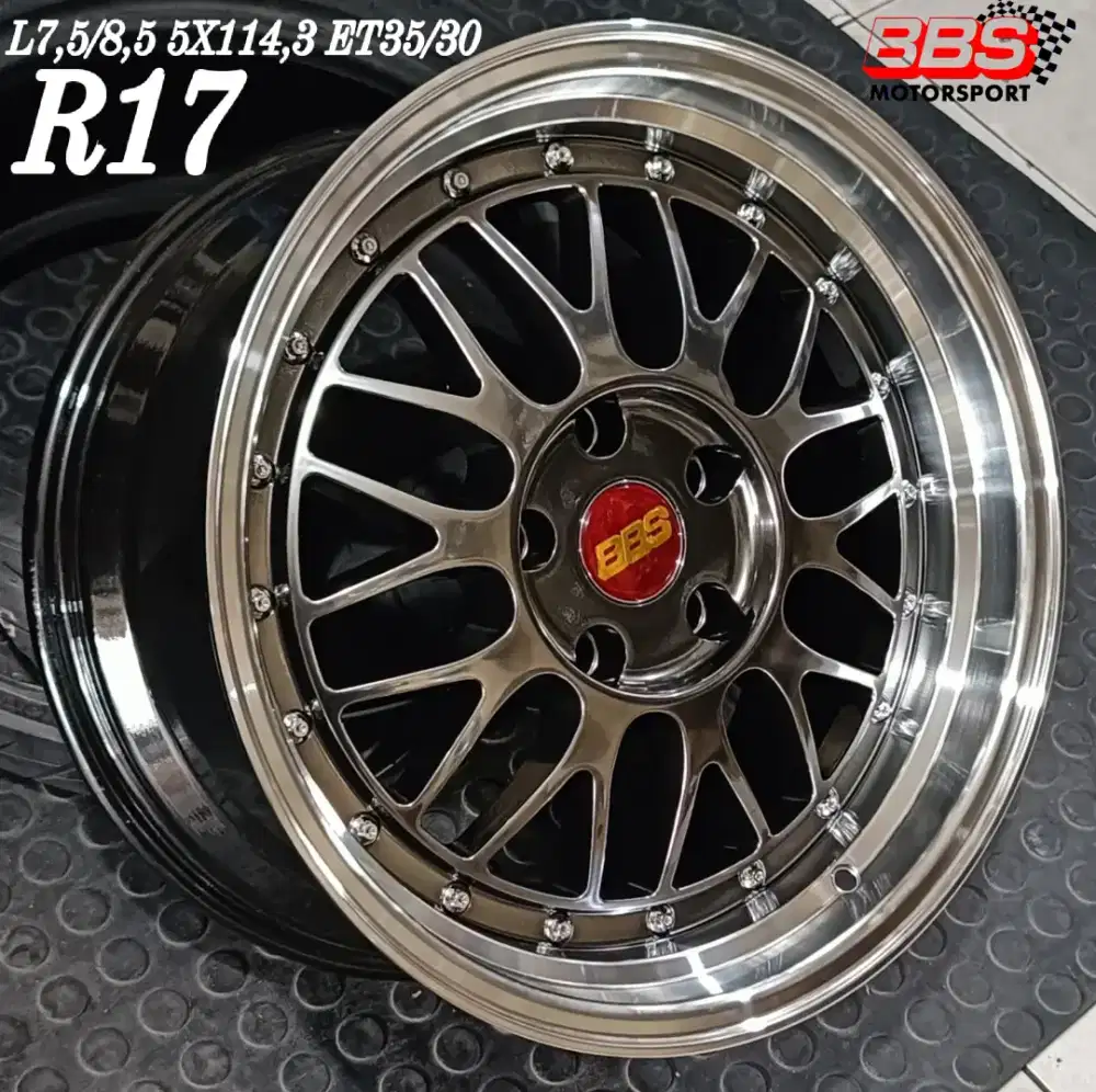 Jual velg spoons r17 5x114,3