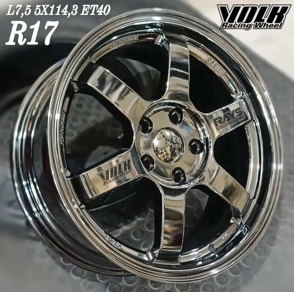 Jual velg spoons r17 5x114,3