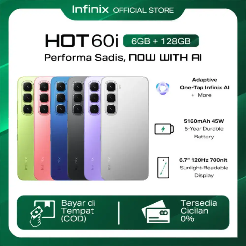 INFINIX HOT 60I 8/256