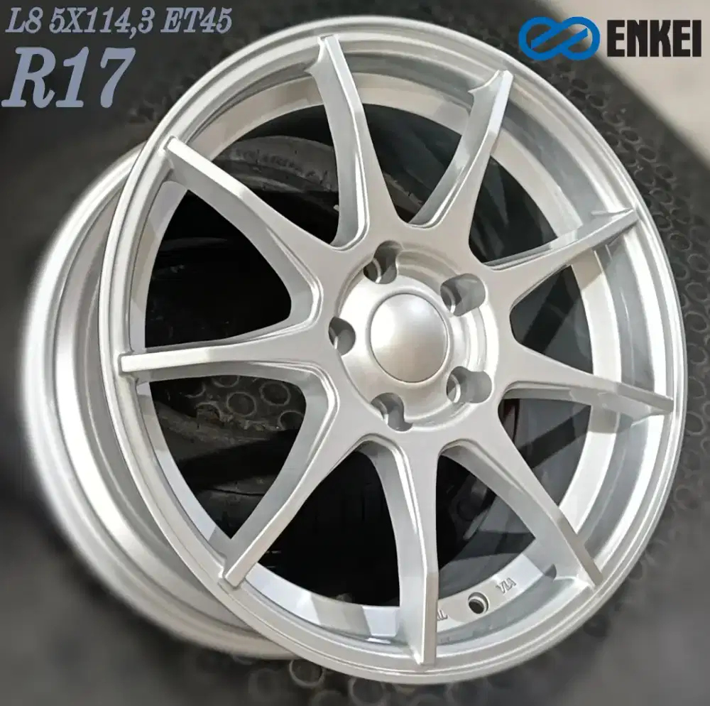 Jual velg spoons r17 5x114,3
