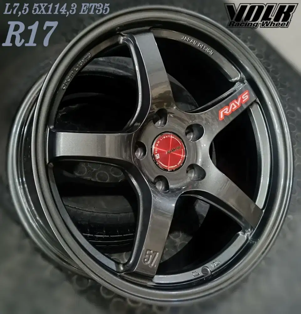 Jual velg spoons r17 5x114,3