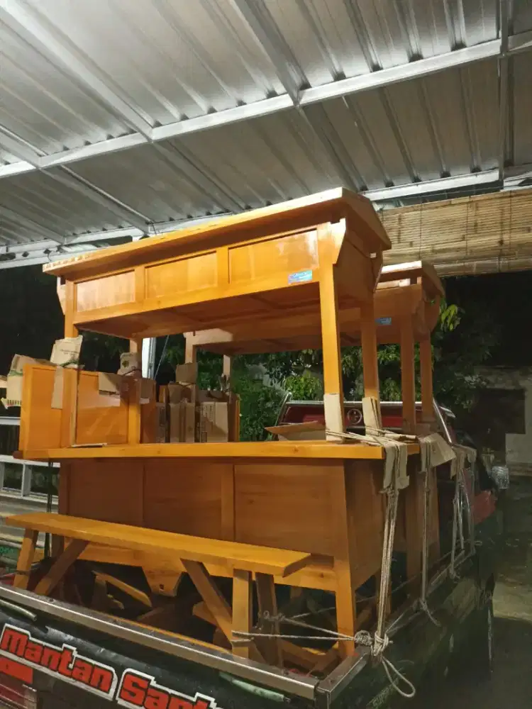 Jual Gerobak Angkringan, Bakso, Mie Ayam, Bubur, Sate, Soto, Pecel dll