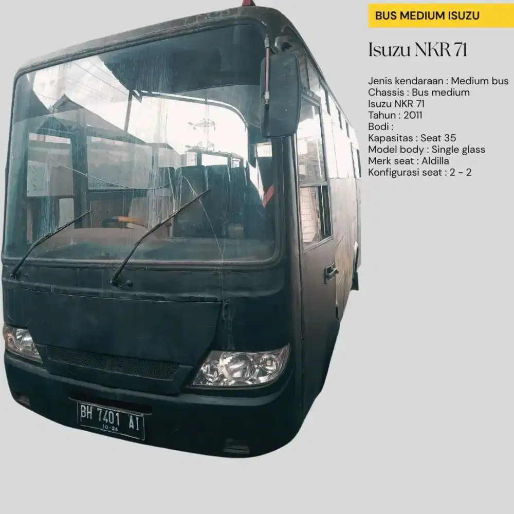 Jual Cepat Bus Isuzu NKR71