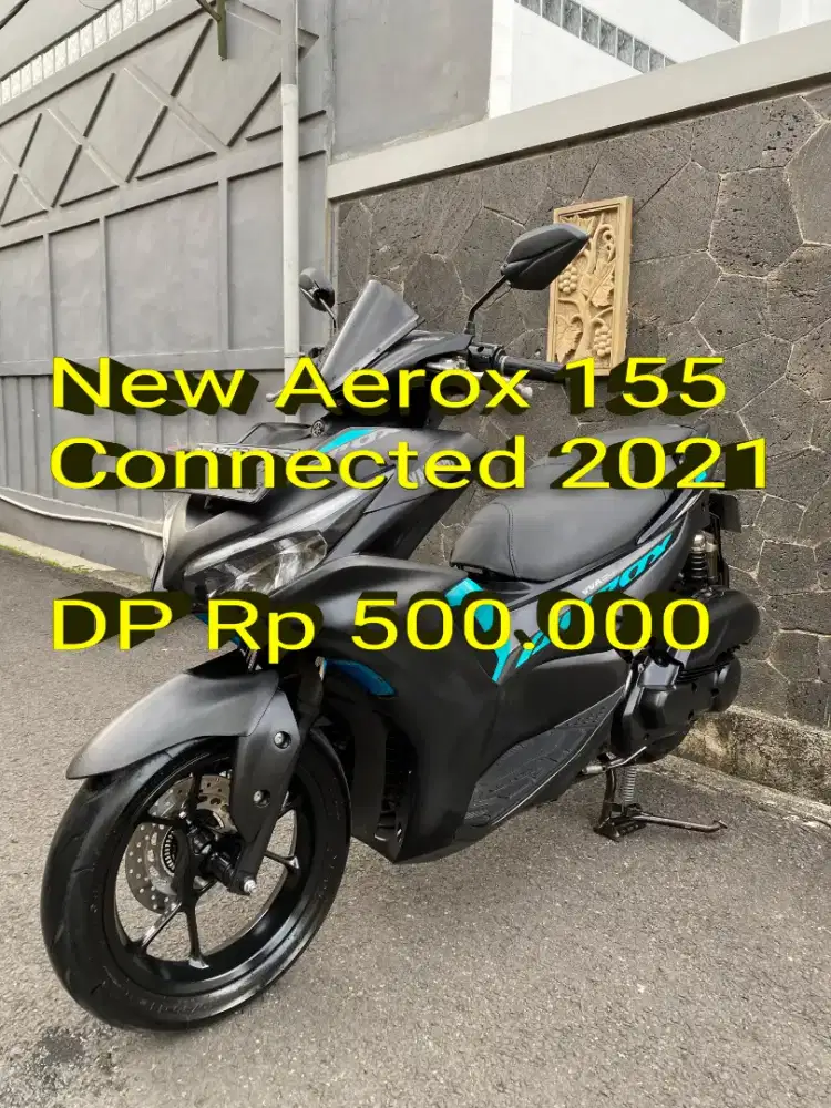 Aerox Connected 2021. Pajak ON. Standar. Ori. Ban OK. Cash/Kredit/TT