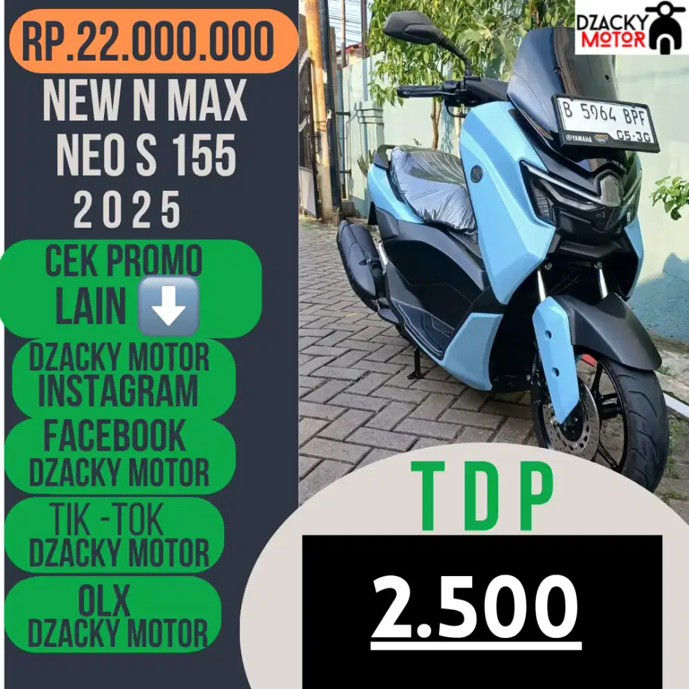 N MAX 155 NEO S 2025 SECOND BERKUALITAS DP PROMO